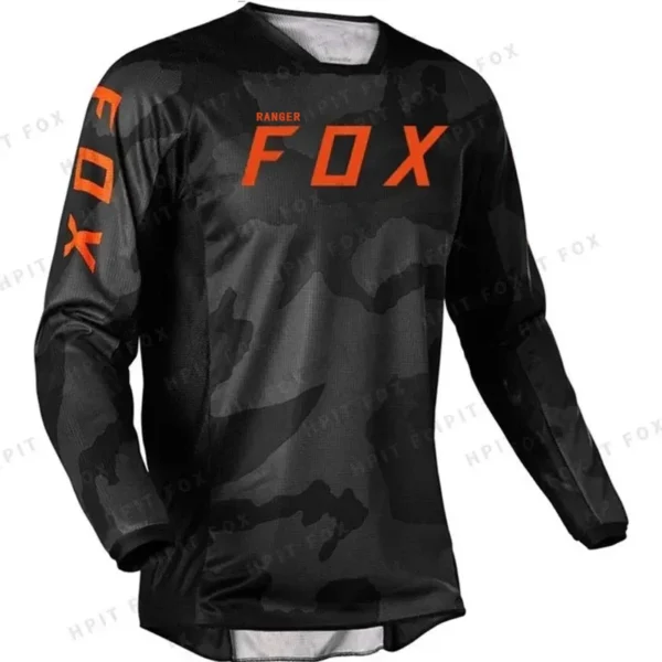 2023 Motocross Mountain Enduro Bike Clothing Bicycle Moto Downhill T-shirt Ranger Fox Women Men Cycling Jersey MTB Shirts BMX - Image 4