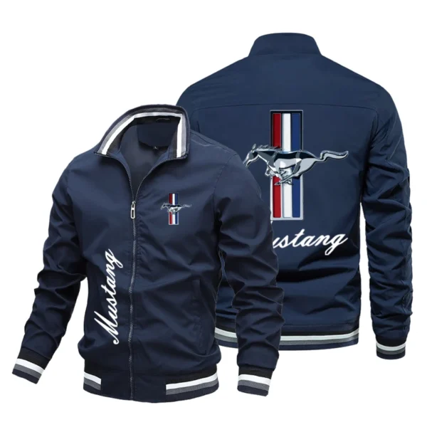 Sommer Neue Heiße Verkauf Ford Mustang Logo männer Jacke Fashion Marke Jacke Hohe Qualität Übergroßen Moto Racing Atmungs Oben - Image 5