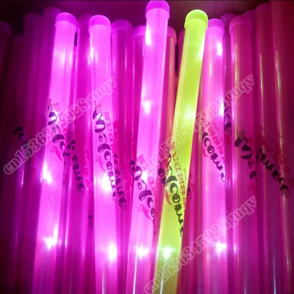 10/60 Pcs Flashing Glow Sticks Neon Sticks Multicolor Glow Sticks Led Plastic Sticks 3 Modes for Wedding Birthday Party Supplies - Image 4