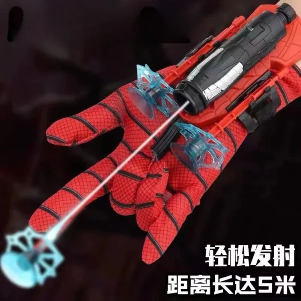 Disney SpiderMan Hero Launcher Rotating Spider-Man Launcher Soft Bullet Gun Suction Cup Ejection Toy Children's Birthday Gift - Image 3