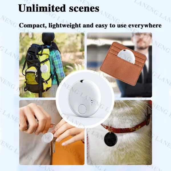 Wireless GPS Smart Tracker Work with Apple Find My APP NTag Anti Lost Reminder Device MFI Rated Locator Car Key Pet Kids Finder - Image 3