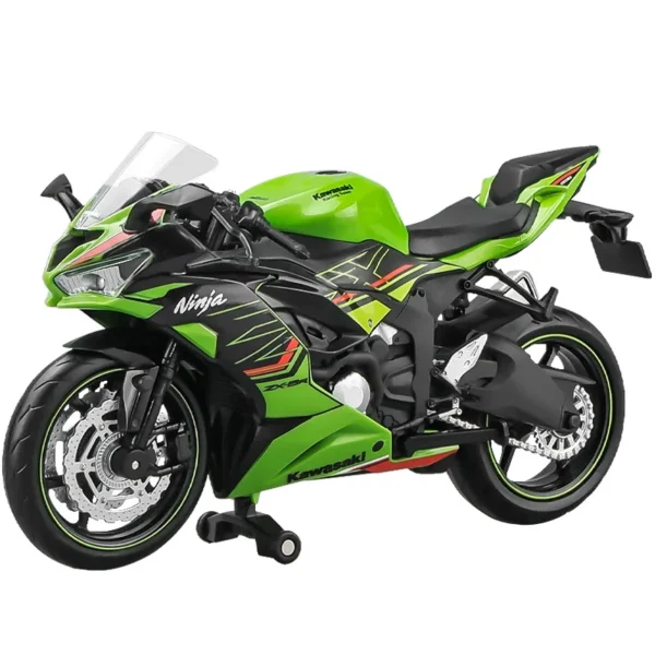 1/12 Kawasaki Ninja ZX-6R Motorcycle Toy 1:12 RMZ City Diecast Model Super Sport Miniature Collection Gift For Boy Children Kid - Image 6