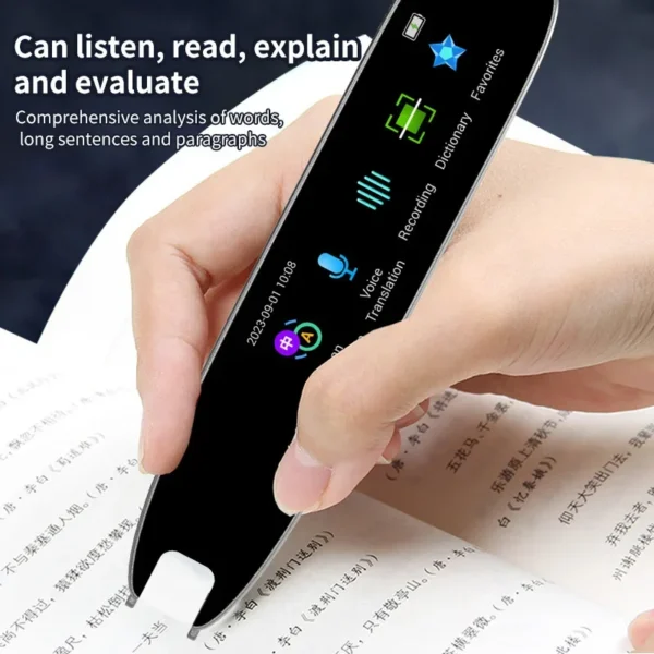 Smart Voice Scan Translator Pen A26 Real Time Language Translator Multifunction Dictionary Translation Business Travel Abroad - Image 5