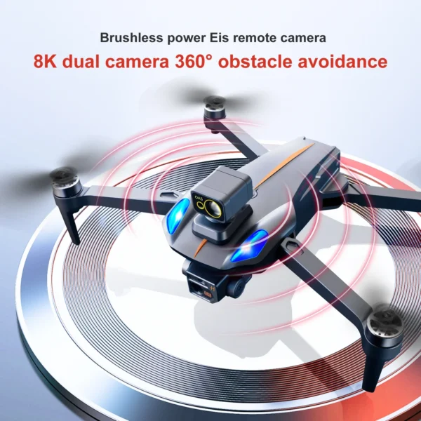 K911 MAX GPS Drone 4K Professional Obstacle Avoidance 8K Dual HD Camera Brushless Motor Foldable Quadcopter RC Distance 1200M - Image 2