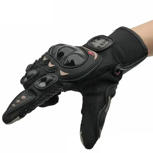 Motorcycle Gloves Black Racing Genuine Leather Motorbike White Road Riding Team Glove Men Summer Winter - Image 5