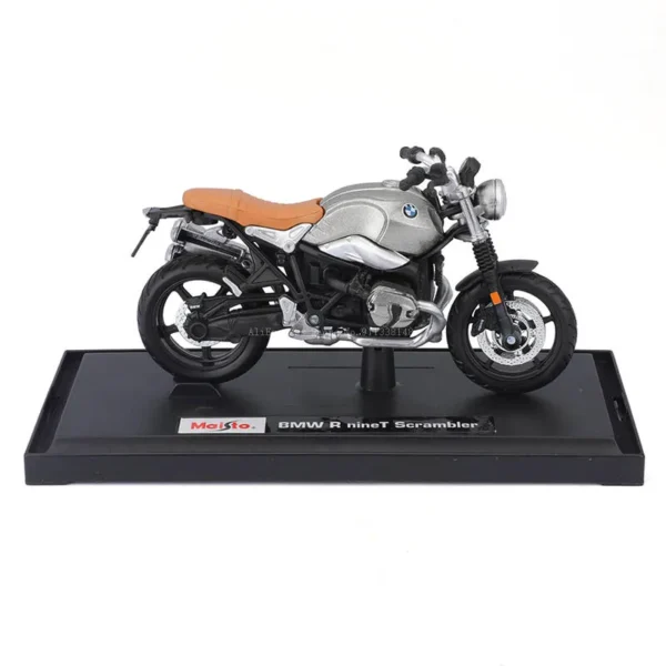 Maisto 1:18 BMW 1250GS R nineT Scrambler Fuel Tank Alloy Motorcycle Model Genuine Static Diecast Model Collectible Gift Toy - Image 3