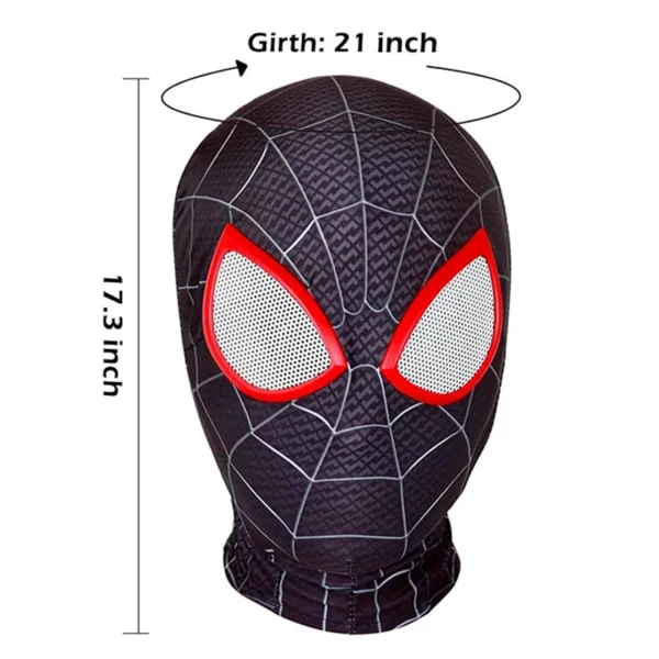 Spiderman Mask Superhero Miles Morales Peter Parker Spider Man Cosplay Masks Spider Helmet Halloween Costume Props for Adults - Image 2