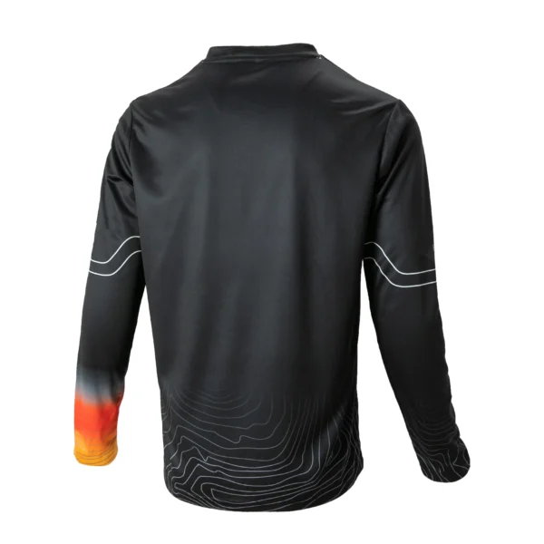 Motorcycle Jersey,Cycling Jersey,Quick Dry Breathable Moisture Wicking Long Sleeved Summer Sweat Absorbing Motorcycle Clothing C - Image 2