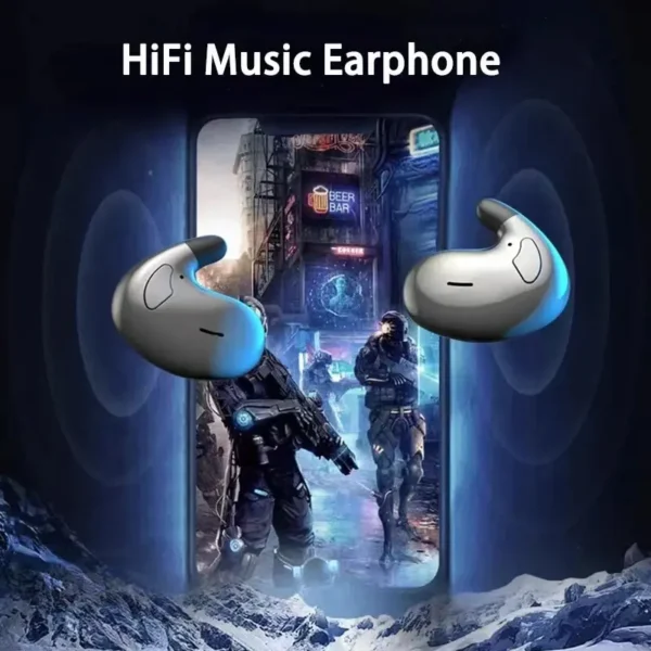 Xiaomi Sleep Invisible Headset Ipx5 Waterproof Wireless Bluetooth Earphone Earbuds With Mic For Phone Bluetooth 5.3 Headphones - Image 4