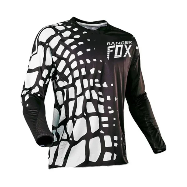 New summer. Motorcycle off-road sportswear. Long sleeved men's and women's top for cycling, quick drying and breathable jersey - Image 2