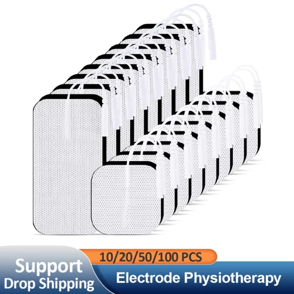 Physiotherapy Tens Electrode ​Pads Conductive Gel Therapeutic Pulse Pressure Electrical Compex Muscle Stimulator Massage Patches