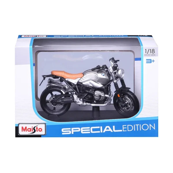 Maisto 1:18 BMW 1250GS R nineT Scrambler Fuel Tank Alloy Motorcycle Model Genuine Static Diecast Model Collectible Gift Toy - Image 4