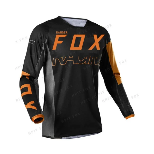 2023 Motocross Mountain Enduro Bike Clothing Bicycle Moto Downhill T-shirt Ranger Fox Women Men Cycling Jersey MTB Shirts BMX - Image 3