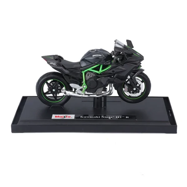 Maisto 1:18 kakawasaki H2R KLR 650 die-casting motorcycle model alloy collection hobby toy gift off-road motorcycle - Image 5