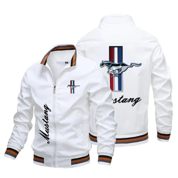 Sommer Neue Heiße Verkauf Ford Mustang Logo männer Jacke Fashion Marke Jacke Hohe Qualität Übergroßen Moto Racing Atmungs Oben - Image 3