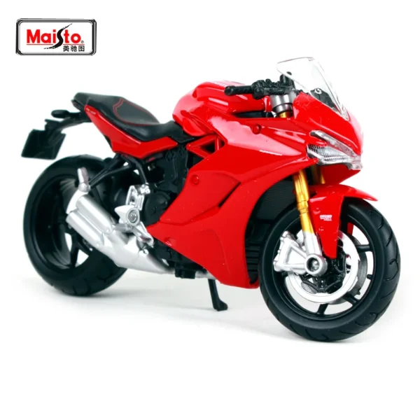 Maisto 1:18 Ducati Supersports Alloy Motorcycle Model Simulation Diecast Metal Toy Vehicles Motorcycle Model Collection Kid Gift - Image 5