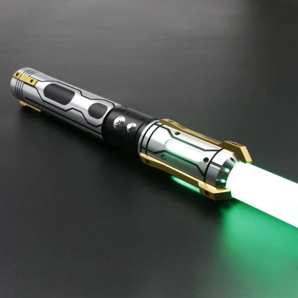 TXQSABER Neo Pixel Ghost Lightsaber Heavy Dueling Smooth Swing Metal Hilt SNV4 Proffie Light Sword FOC Force Jedi Cosplay Toy - Image 2