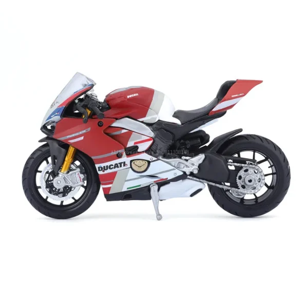 Maisto Ducati Panigale V4 S Corse 1:18 Scale Alloy Motorcycle Diecast Model Collectible Grade Gift Toy - Image 4