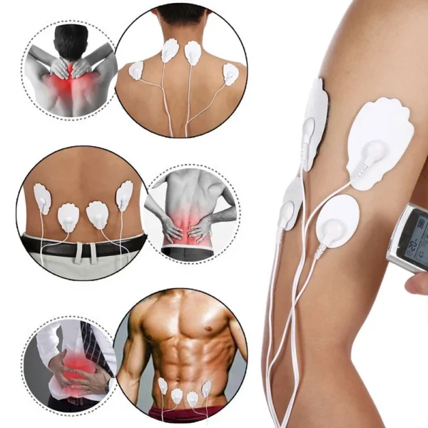 Digital Therapy Unit 8 Modes Electric EMS Muscle Stimulator Tens Machine Physiotherapy Slimming Electronic Pulse Body Massager - Image 4