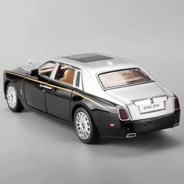 1:24 RR Phantom Model Zinc Alloy Pull Back Diecast Toy Cars with Sound and Light for Kids Boy Girl Gift 111 - Image 2