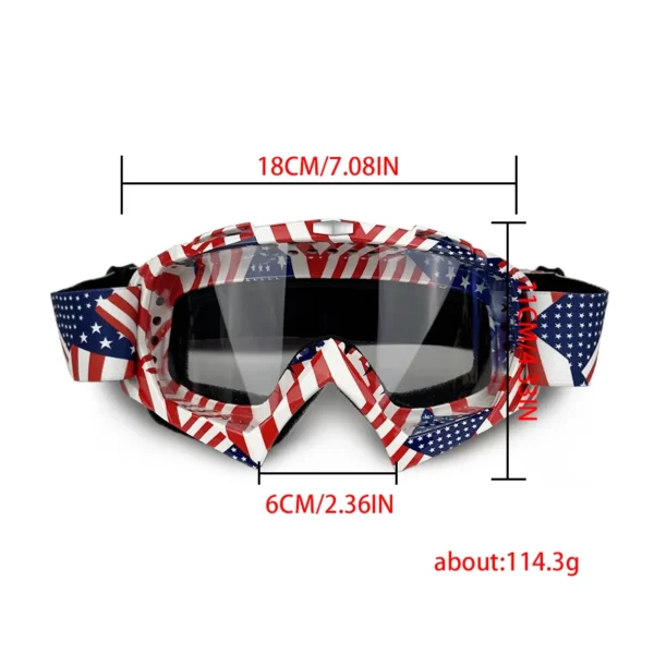 NEW Motorcycle Goggles Man Glasses BMX ATV Cycling Sunglasses Universal Outdoor Cycling UV and Wind Resistant Goggles - Image 6