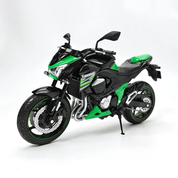 1/12 Kawasaki Ninja Z800 Alloy Racing Cross-country Motorcycle Model Simulation Metal Toy Street Motorcycle Model Childrens Gift - Image 3