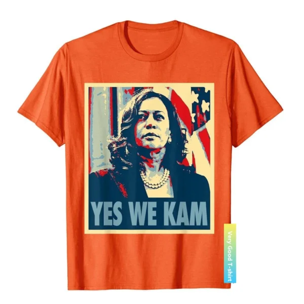 Kamala Harris - Yes We Kam T-Shirt Brand High Street T Shirts Cotton Tops Tees For Men 3D Style - Image 4