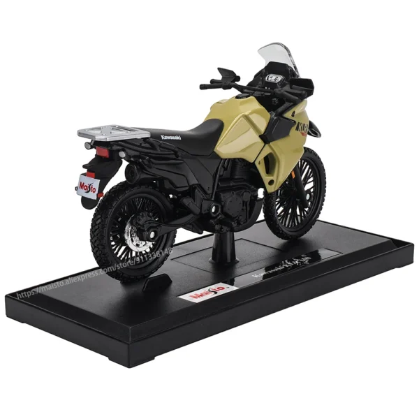 Maisto 1:18 kakawasaki H2R KLR 650 die-casting motorcycle model alloy collection hobby toy gift off-road motorcycle - Image 3