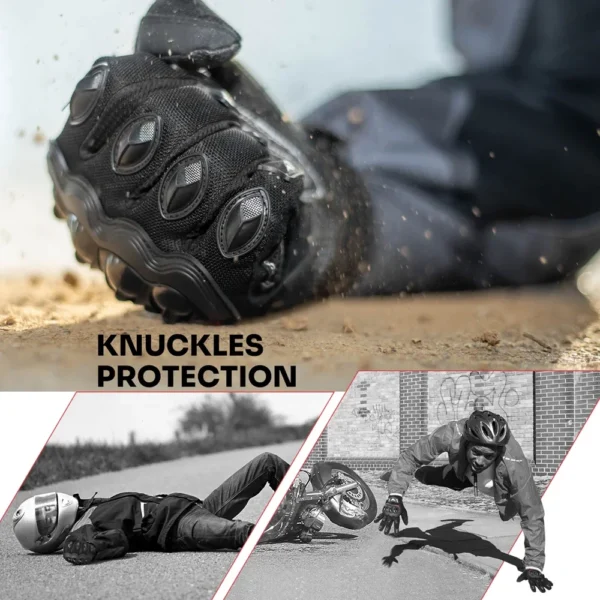 CE Motorcycle Gloves Summer Riding Gloves Hard Knuckle Touchscreen Motorbike Tactical Gloves For Dirt Bike Motocross ATV UTV - Image 3