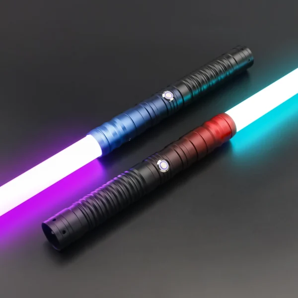 TXQSABER Smooth Swing RGB Lightsaber 4 set Soundfonts 12 Colors Change Heavy Dueling Laser Sword 57cm RGB Blade Kids Gift Jedi - Image 4