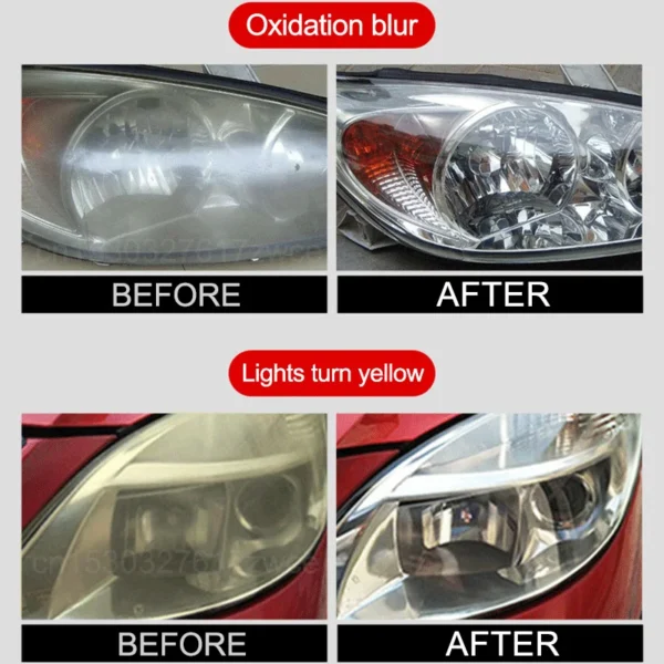 Car Headlight Restoration Polishing Kits Headlamp Repair Kits Car Light Polisher Cleaning Paste Cars Paint Refurbish Agent - Image 4