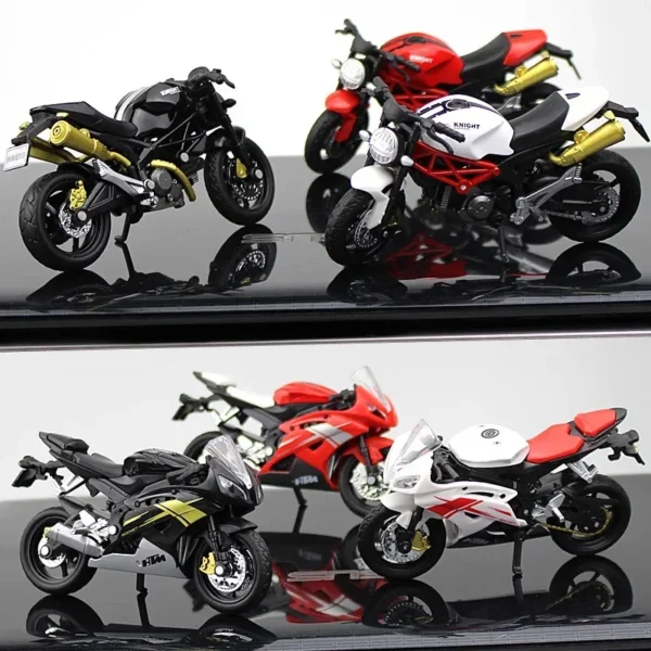 1:18 H2R Alloy Sports Motorcycle Model Diecast Metal H2R Motorbike Collection Simulation Toys Childrens Gift Motorcycle Model - Image 5