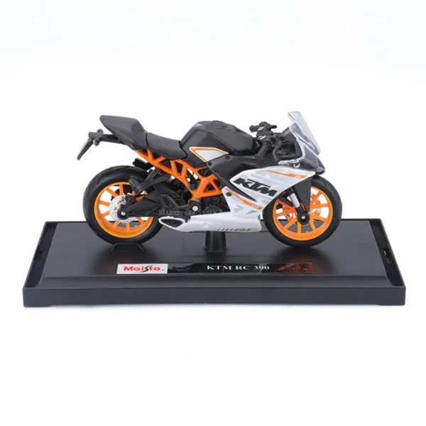 Maisto 1:18 KTM RC 390 CBR1000RR-R 2021 YZF-R1 Naked V4 S YAMAHA MT-07 2018 motorcycle motorcycle Model collection gift toy - Image 4