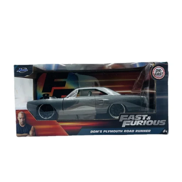 Jada 1:24 Fast and Furious 1970 Plymouth Low-lying Classic car Alloy toy car model children's birthday gift1 - Image 5