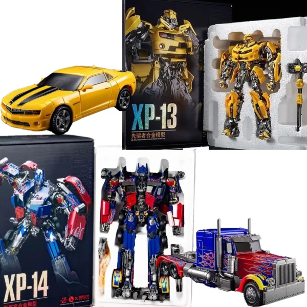 IN STOCK YUEXING XP13 XP14 Transformation Toys Bee Warrior OP Commander Wasp Action Figure Deformation Robot Alloy Anime Model