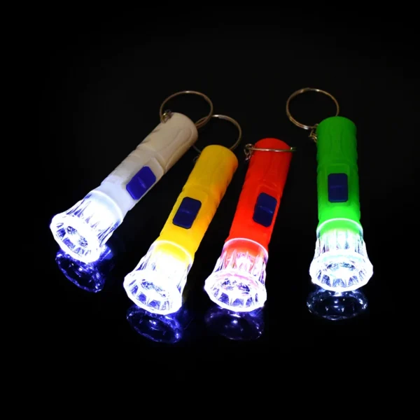 12/24Pcs Mini LED Flashlight Lamp Children Birthday Party Favors Goodie Bag Pinata Filler Toys Rewards Christmas New Year Gifts - Image 2