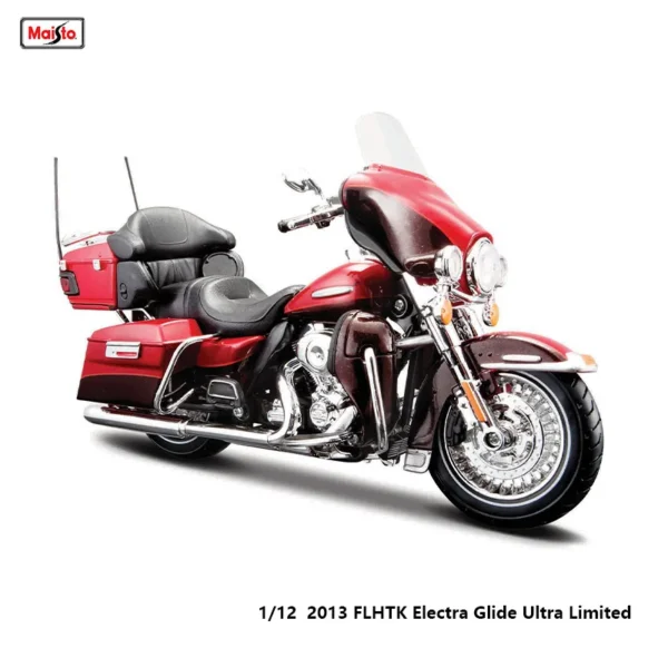 Maisto 1:12 harley motorcycle 2013 FLHTK ELECTRA GLIDE ULTRA LIMITED Die Cast Vehicles Collectible Hobbies Motorcycle Model Toys