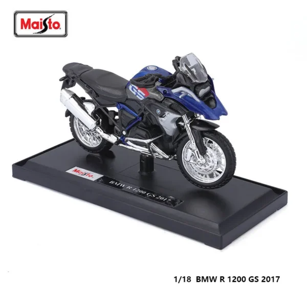 Maisto 1:18 BMW 1250GS R nineT Scrambler Fuel Tank Alloy Motorcycle Model Genuine Static Diecast Model Collectible Gift Toy - Image 6