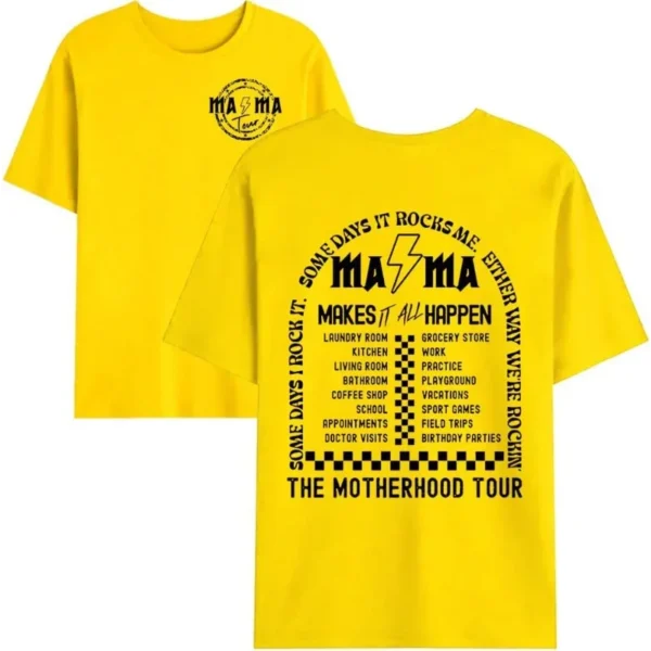 Mama Rock Tour T-Shirt, Mama Rock Tour Shirt, Funny Mama Rock Tour Tee Shirt - Image 5