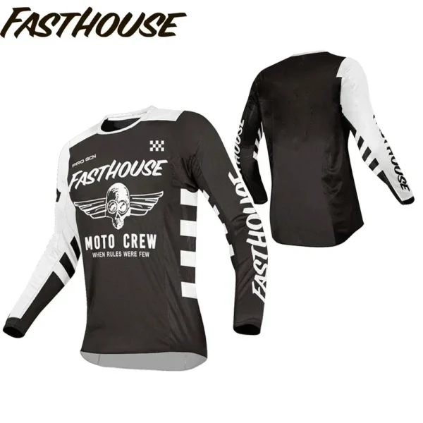 Motorcycle Shirt motor Long Sleeve Custom Jersey For Men Motorcycle Riding Shirt Motor Jersey - Image 3