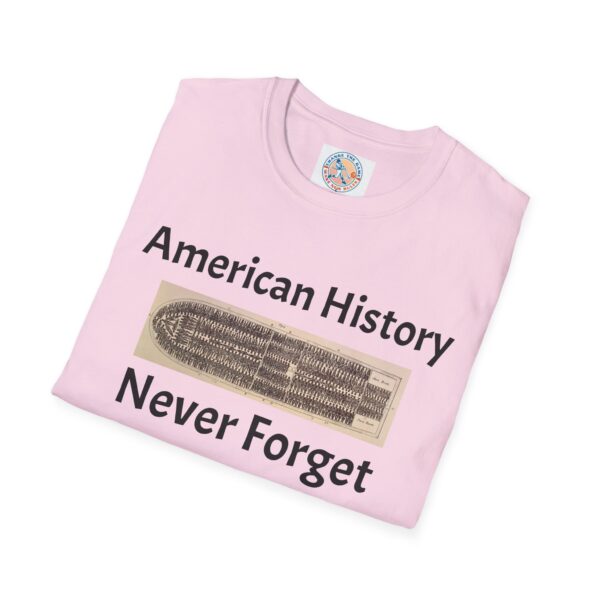 American History 'Never Forget' Unisex Softstyle T-Shirt - Image 56