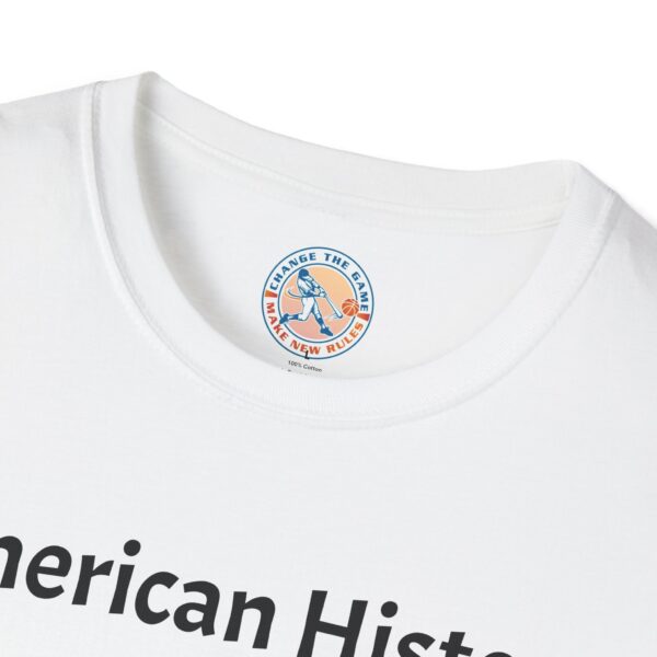 American History August 1619 T-Shirt, Remembrance Shirt, History Lover Gift, Educational Tee, Unisex Softstyle Top - Image 3