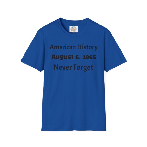 American History Commemorative T-Shirt, August 6, 1965 - Image 41