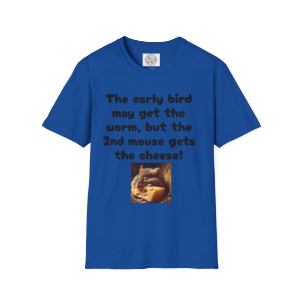 Funny Unisex T-Shirt - 'The Early Bird May Get the Worm' Casual Tee - Image 37