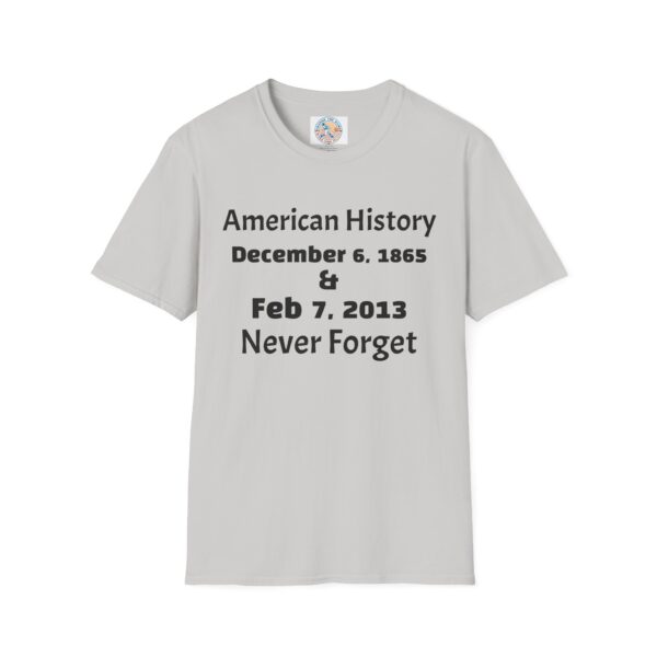 American History Commemoration T-Shirt - Never Forget - Image 5