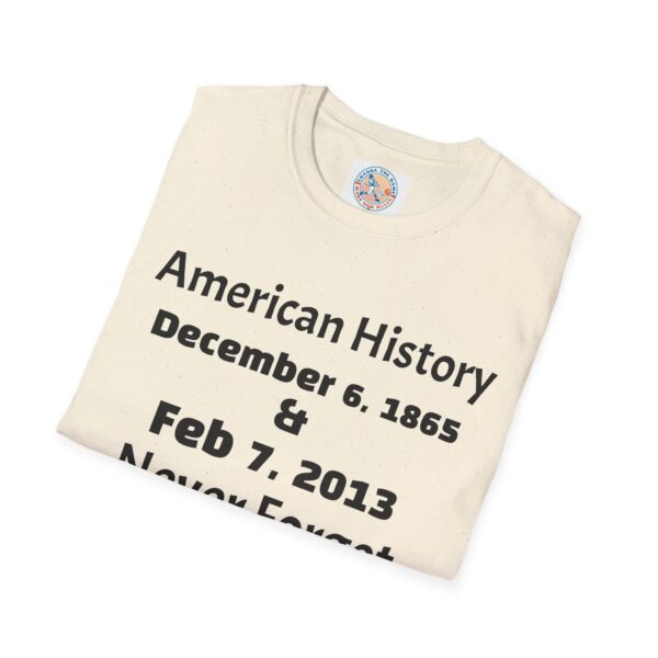 American History Commemoration T-Shirt - Never Forget - Image 20