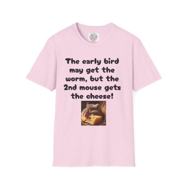 Funny Unisex T-Shirt - 'The Early Bird May Get the Worm' Casual Tee - Image 45