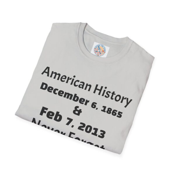 American History Commemoration T-Shirt - Never Forget - Image 8