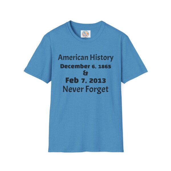 American History Commemoration T-Shirt - Never Forget - Image 45