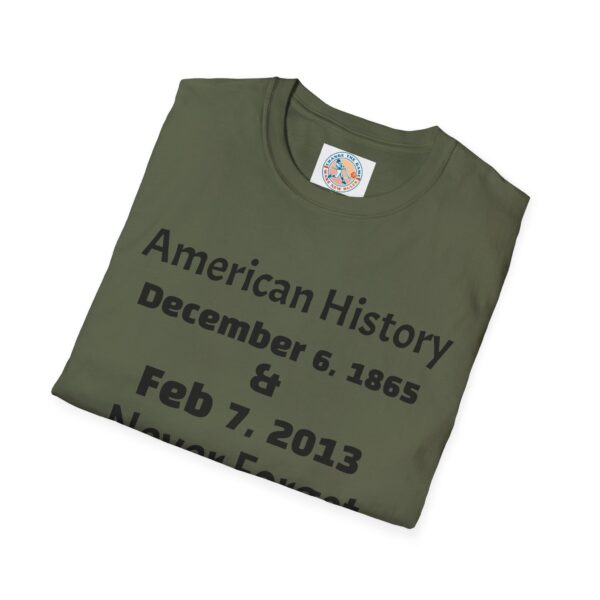 American History Commemoration T-Shirt - Never Forget - Image 36